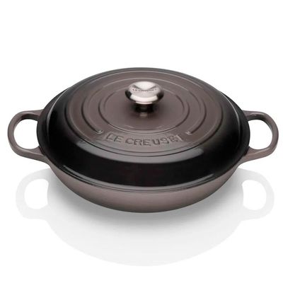 Caçarola Buffet Signature 26 cm Cinza Flint Ply Le Creuset