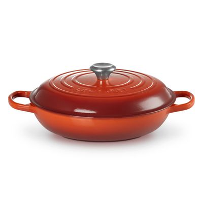 Caçarola Buffet Signature 30 cm Vermelho Cayenne Le Creuset