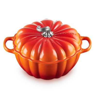 Panela Abóbora Halloween Signature 24 cm Laranja Le Creuset