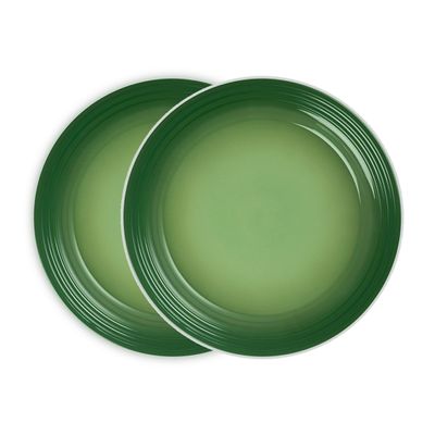 Prato Raso 2 Peças 27 cm Verde Bamboo Green Le Creuset