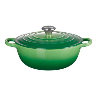 Panela Marmita Gourmet Signature 24 cm Verde Bamboo Green Le Creuset
