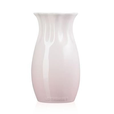 Vaso Cerâmica 1 L volume 15 cm altura Rosa Shell Pink Le Creuset