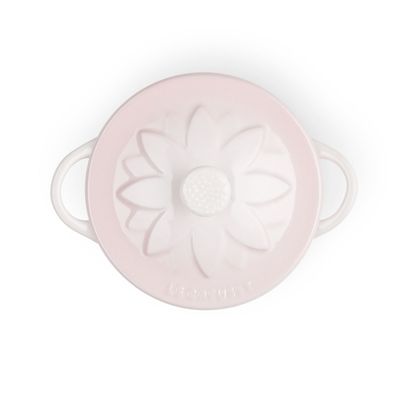 Mini Cocotte Sunflower Cerâmica Rosa Shell Pink Le Creuset