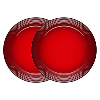 Prato Raso 2 Peças 29 cm Vermelho Le Creuset