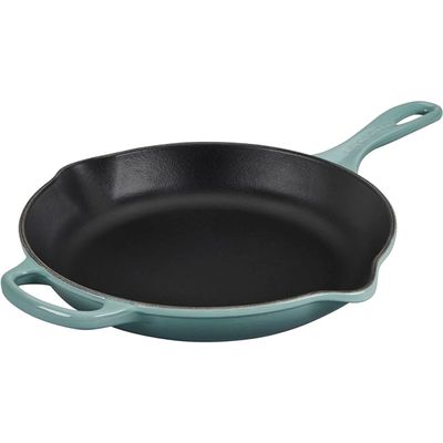 Frigideira Skillet Redonda com Alça Tradicional 23 cm Azul Ocean Le Creuset