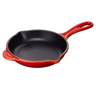 Frigideira Skillet Redonda com Alça Tradicional 16 cm Vermelho Le Creuset