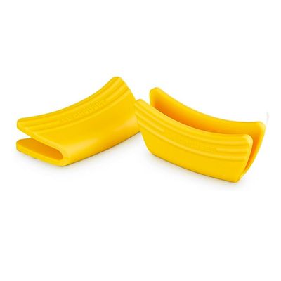 Pegador de Alças Silicone 2 Peças Amarelo Nectar Le Creuset