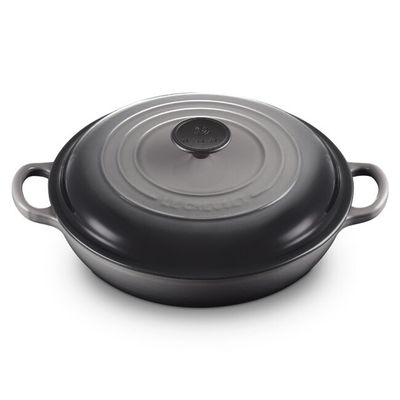 Caçarola Buffet Signature 30 cm Cinza Flint Le Creuset