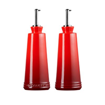 Galheteiro Óleo e Vinagre Signature 300 ml Vermelho Cayenne Le Creuset