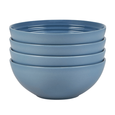 Bowl Redondo 4 Peças 16 cm Azul Chambray Le Creuset
