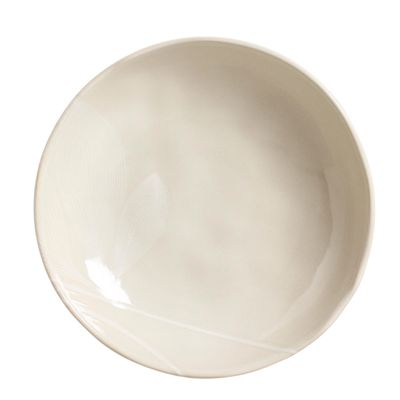 Pratos Fundo Bio Stoneware Açucena 6 Peças  Cinza Porto Brasil