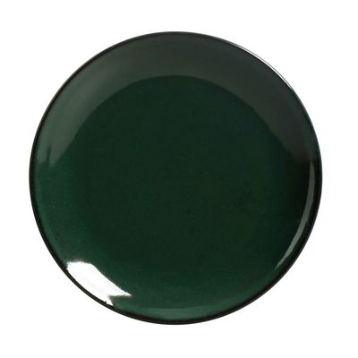 Pratos Sobremesa Coup Stoneware Naturale 6 Peças Verde Porto Brasil