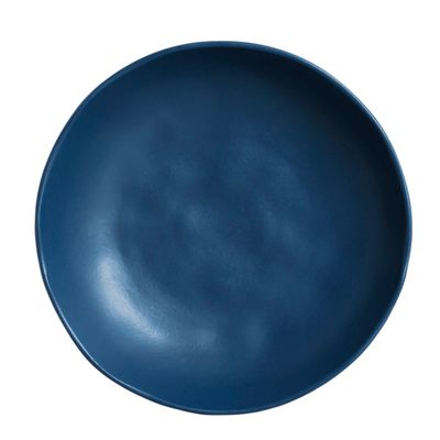 Pratos Fundo Bio Stoneware Boreal 6 Peças Azul Porto Brasil