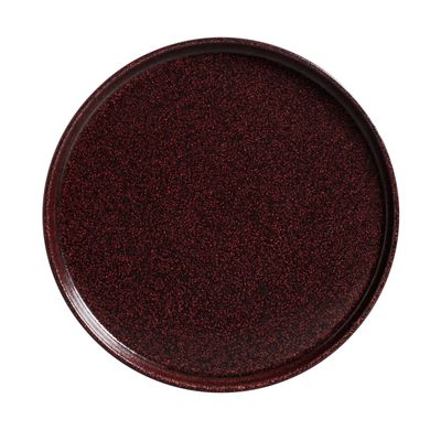 Pratos Sobremesa Neo Volcano 6 Peças Vermelho Porto Brasil