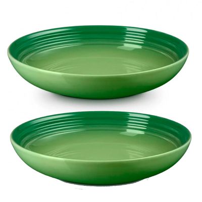 Prato Fundo 2 Peças 22 cm Verde Bamboo Green Le Creuset