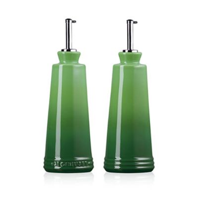 Galheteiro Óleo e Vinagre Signature 300 ml Verde Bamboo Green Le Creuset