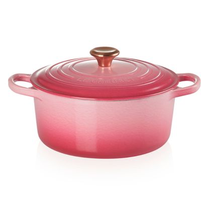 Panela Redonda Signature 20 cm Rosa Berry Le Creuset