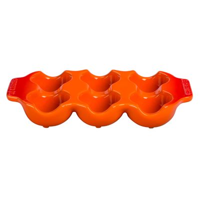 Bandeja para 6 Ovos Laranja Le Creuset