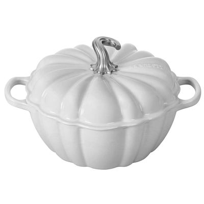 Panela Abóbora Signature 24 cm Branco Le Creuset