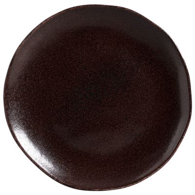 PRATOS RASO ORGÂNICO VOLCANO PRETO 6 PEÇAS