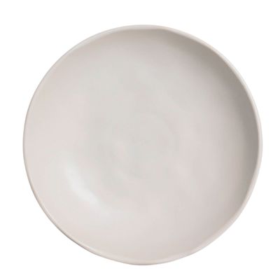 PRATOS FUNDO BIO STONEWARE VIT CINZA 6 PEÇAS