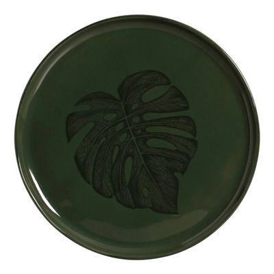 PRATOS RASO BIO STONEWARE REVELAR VERDE 6 PEÇAS