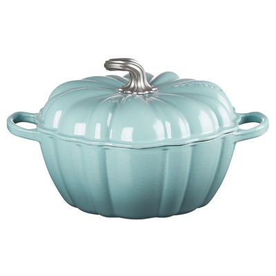 Panela Abóbora Signature 24 cm Azul Sea Salt Le Creuset