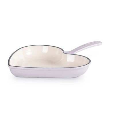 Frigideira Skillet Coração 16 cm Rosa Shell Pink Le Creuset