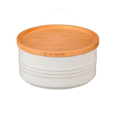 Pote com Tampa 220 ml Branco Le Creuset