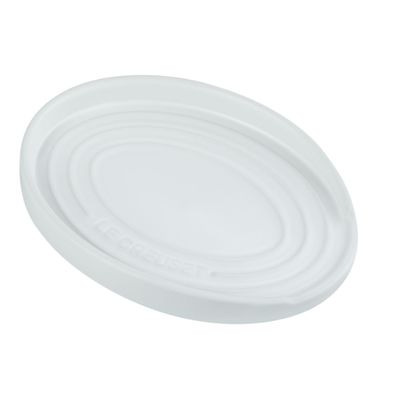 Descanso Para Colher Oval Branco Cotton Le Creuset