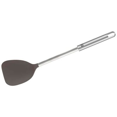 ESPATULA DE SILICONE COM CABO DE ACO INOX  PRO 372 MM