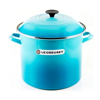Caldeirão Stock Pot 7,3 L Azul Caribe Le Creuset