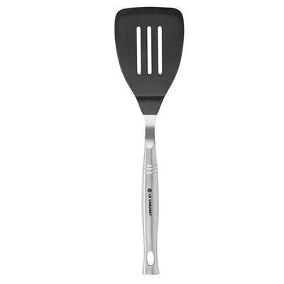 Espátula Vazada Revolution Aço Inox e Silicone Le Creuset