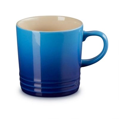 Caneca Cappuccino 200 ml Azul Azure Blue Le Creuset