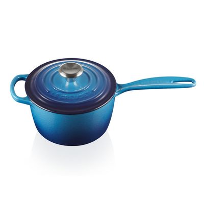 Panela Molheira Signature 16 cm Azul Azure Blue Le Creuset