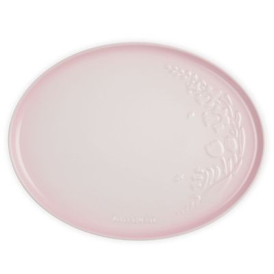 Bandeja de Servir Oval Jardin 36 cm Rosa Pink Le Creuset