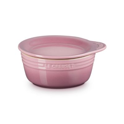 Kit 2 Peças Bowl 400 ml e Prato 14 cm Rosa Mauve Pink Le Creuset