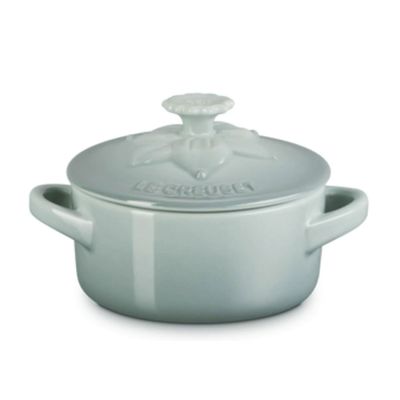 Mini Cocotte Cerâmica Jardin 250 ml Azul Sea Salt Le Creuset