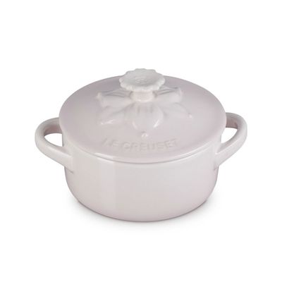 Mini Cocotte Cerâmica Jardin 250 ml Rosa Shell Pink Le Creuset