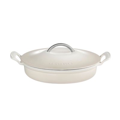 Caçarola Buffet Modern Heritage 28 cm Branco Meringue Le Creuset