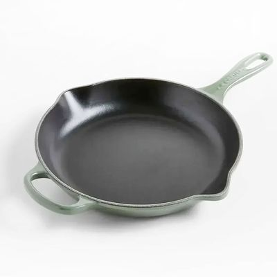 Frigideira Skillet Redonda com Alça Signature 26 cm Verde Thyme Le Creuset