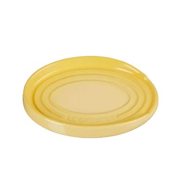 Descanso para Colher Oval Amarelo Camomille Le Creuset