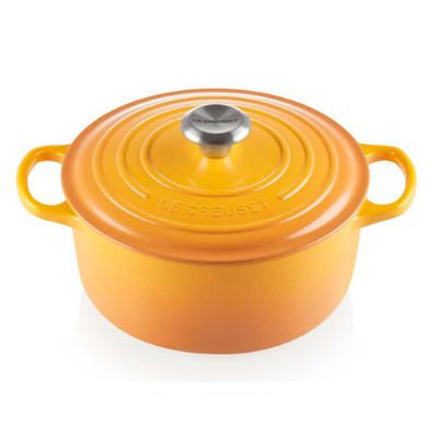 Panela Redonda Signature 18 cm Amarelo Nectar Le Creuset