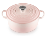 Panela Redonda Signature 24 cm Rosa Shell Pink Le Creuset
