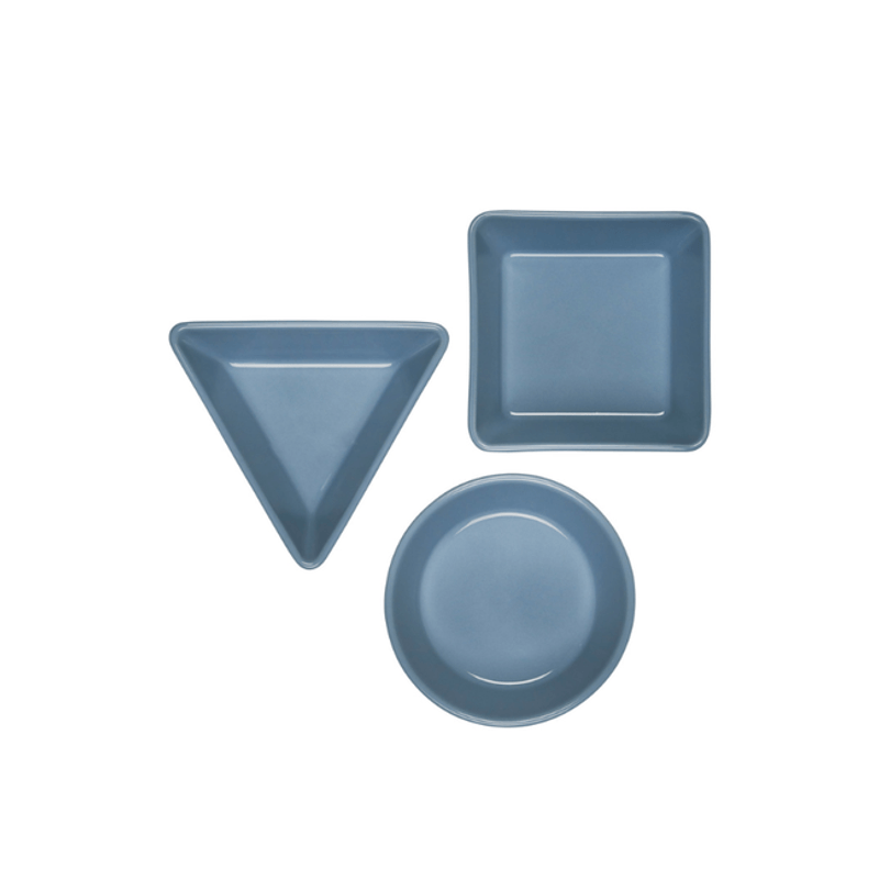 Mini Pratos de Tapas Set 3 Peças Chambray Le Creuset 2