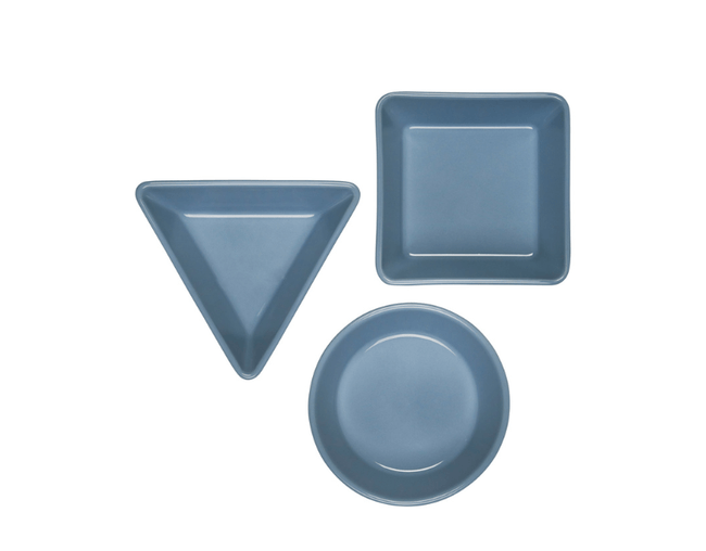 Mini Pratos de Tapas Set 3 Peças Chambray Le Creuset 2