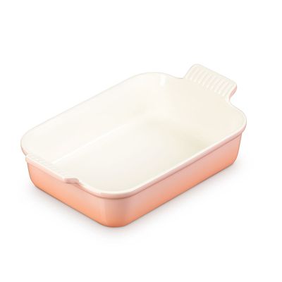 Travessa Retangular 26 cm Heritage Pessego Pêche Le Creuset