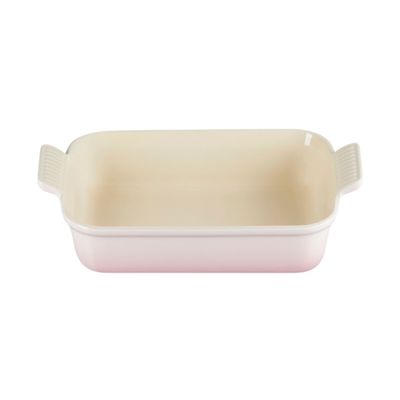Travessa Retangular 19 cm Heritage Rosa Shell Pink Le Creuset