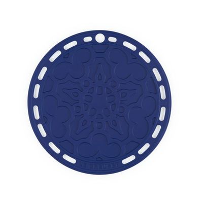 Suporte de Silicone Mandala Azul Azure Blue Le Creuset
