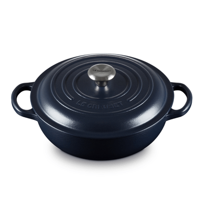 Panela Marmita Signature 22 cm Azul Nary Le Creuset